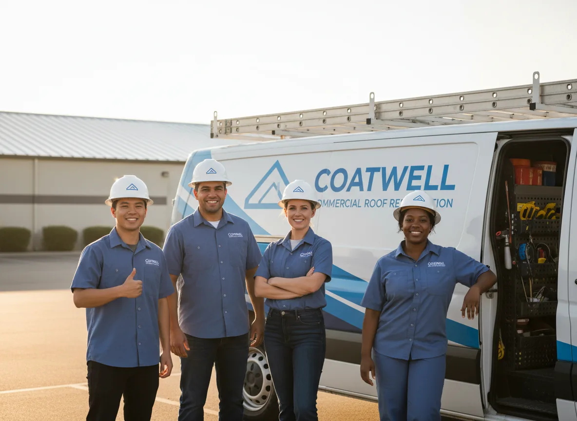 Commercial roof coating company in Albany, IL